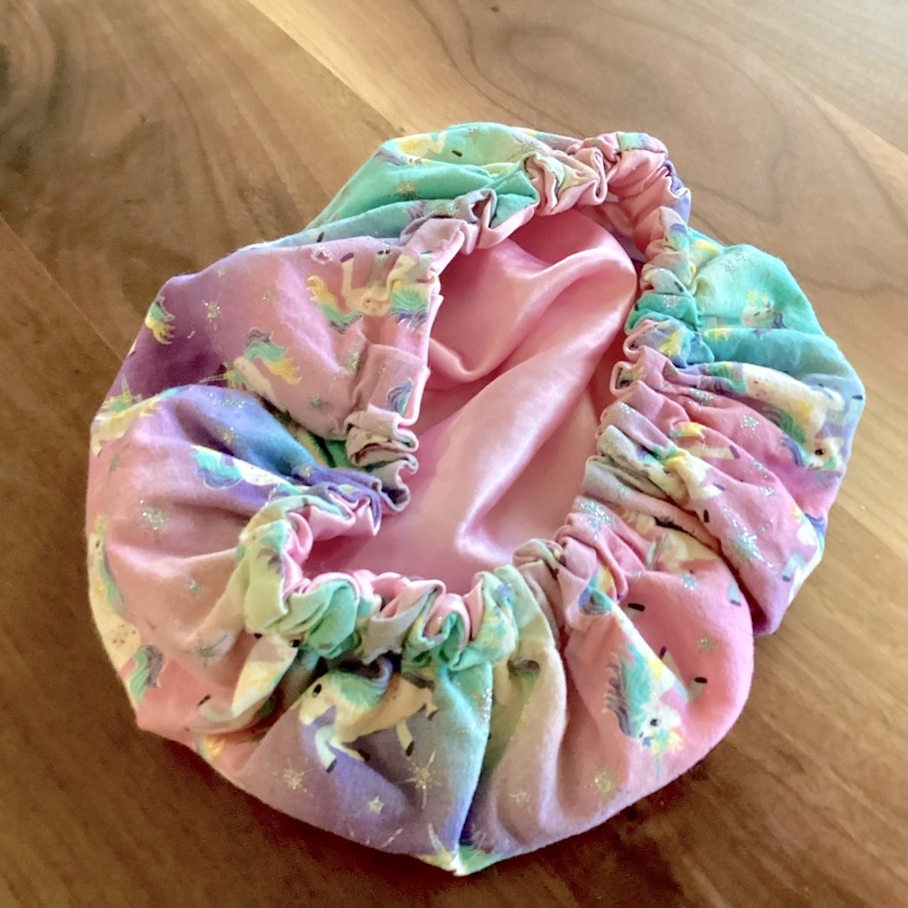 EboniCurls® Babies Frosted Unicorn Ebonnet®
